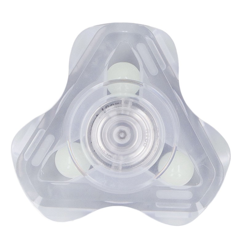 Fingertip Gyroscope Glow in The Dark 3 Leaves Reduce Anxiety