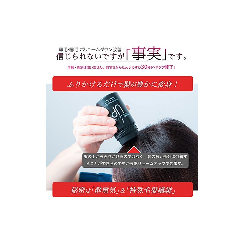 Hair Shanty Up Fiber Body Set of 2 (Medium Brown)