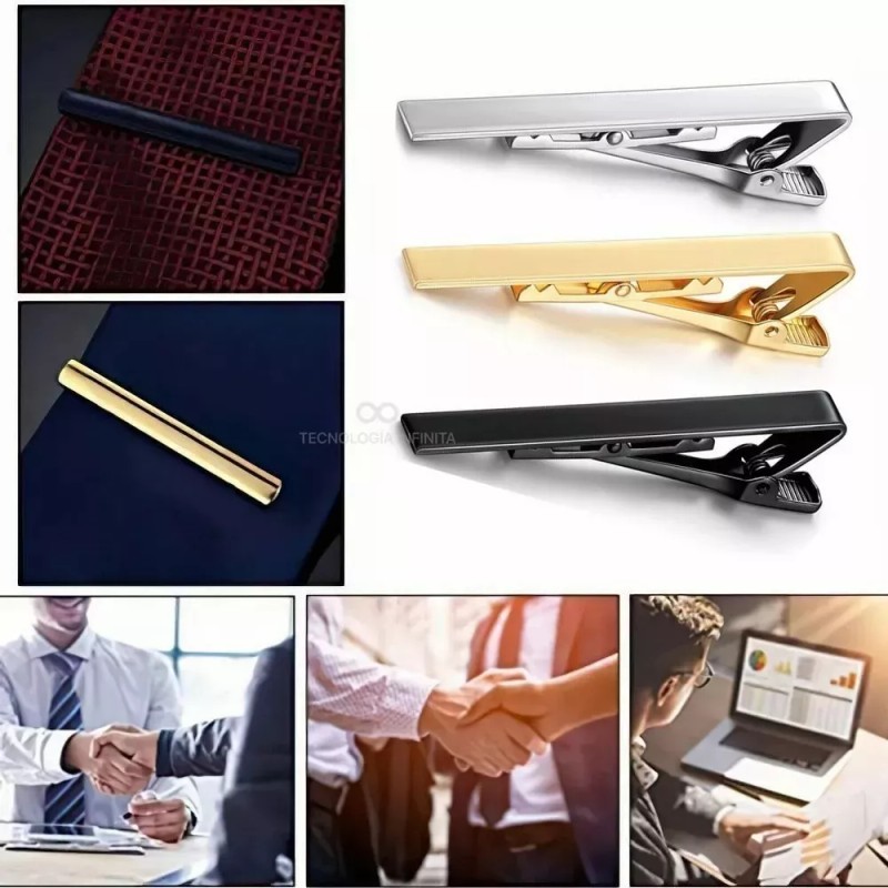 Francisco® Juego De Clips De Corbata Para Boda, Negocio, 3