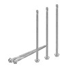 DTGN #12x4 Hex Washer Head Self Drilling Screws - 100Pack