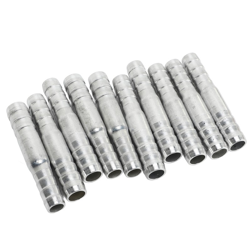 50 Pcs Air Conditioning Hose Barb Fitting Aluminum Pipe Connector