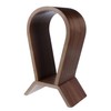 DOITOOL Gaming Headphones Stand Walnut Solid Wood Headset Rack Headset