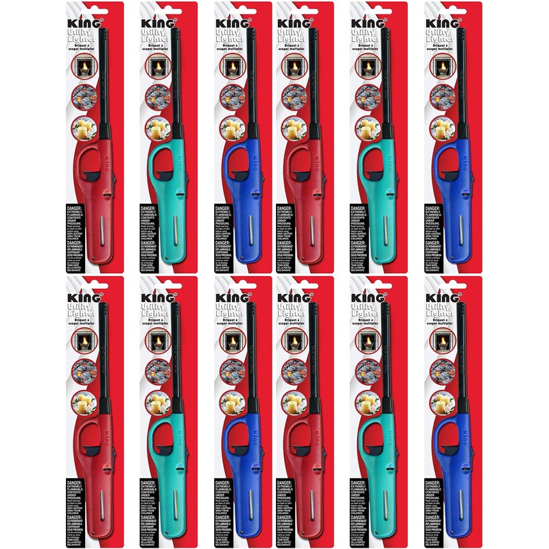 King Utility Lighter, Pack of 12
