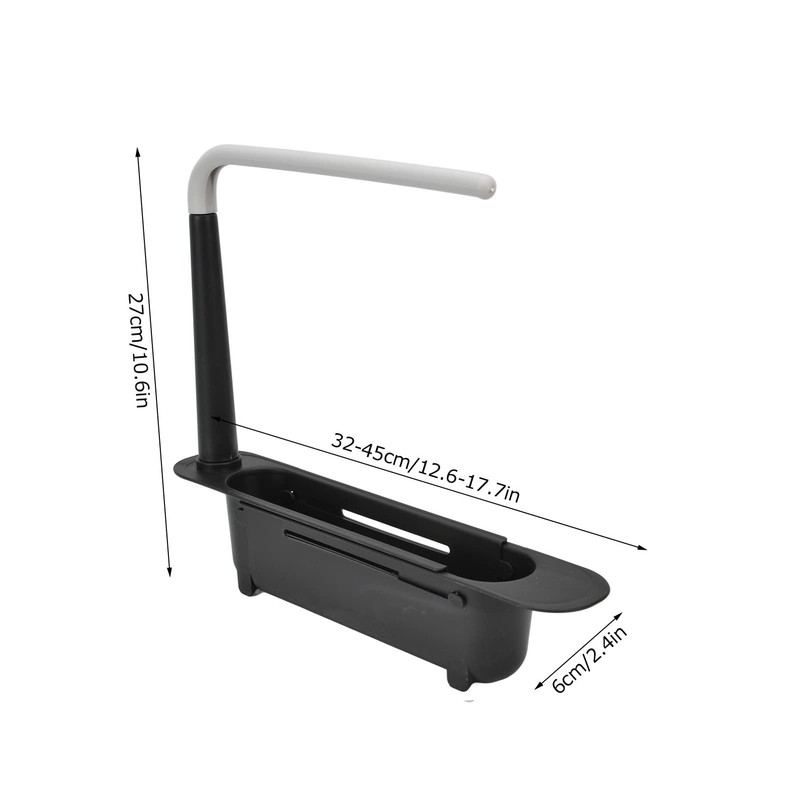 Telescopic Sink Rack, Adjustable Sink Organiser with Large Capacity for