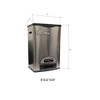 CRB-33S Stainless Steel Rice Dispenser 30 Pounds, rice dispenser By