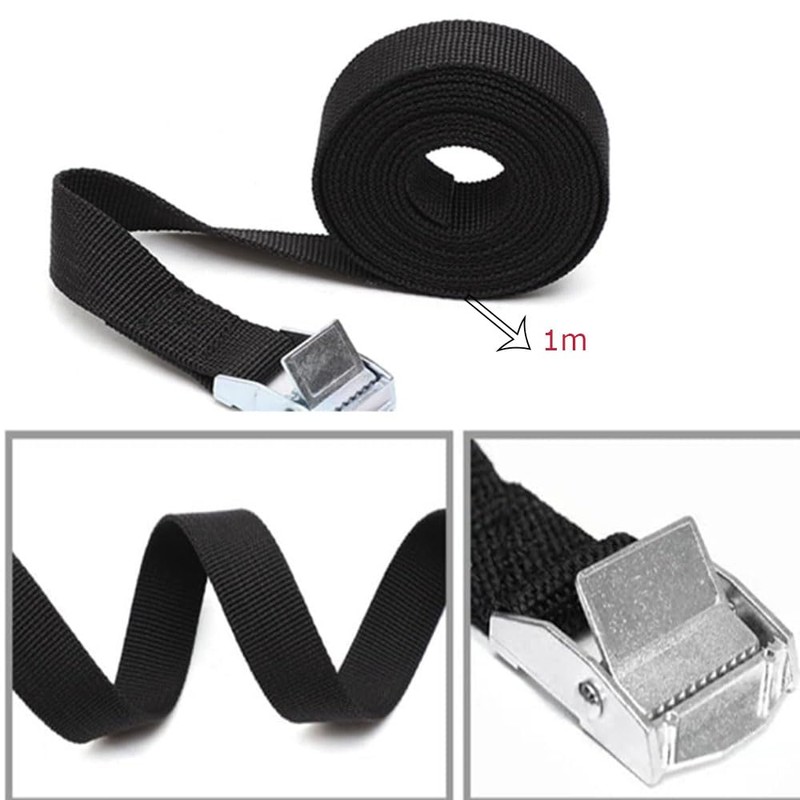 Armastuse 12PCS Tie Down Straps, Heavy Duty Lashing Straps Adjustable