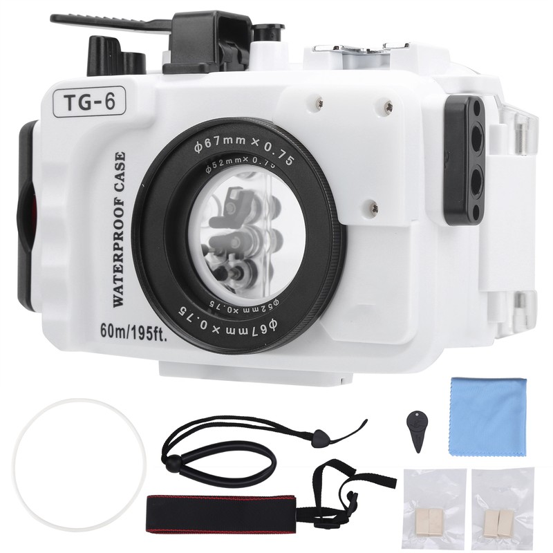 60M Waterproof Camera Diving Case Cover Protective Housing Shell for