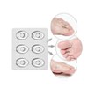 Ericotry 36 Pieces Self Adhesive Foot Corn Pads Oval Callus