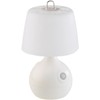 Lunartec Wireless Bedside Lamp: Set of 2 LED Table Lamps,