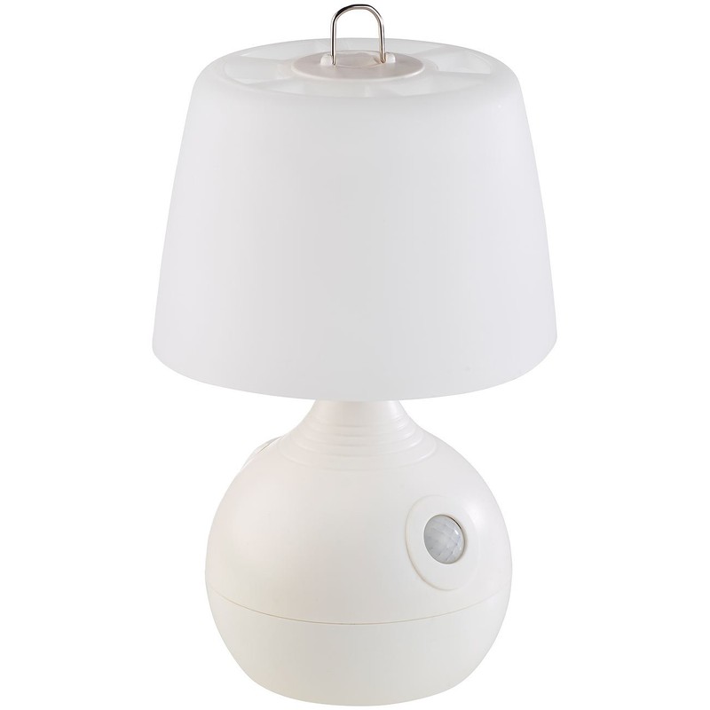 Lunartec Wireless Bedside Lamp: Set of 2 LED Table Lamps,