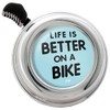 Liix Colour Bell 2021 with Saying Life is Better on