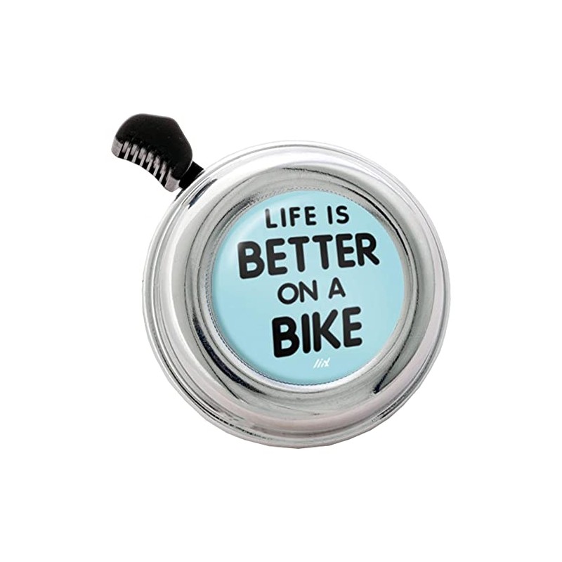 Liix Colour Bell 2021 with Saying Life is Better on