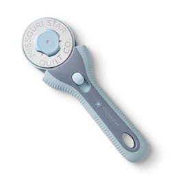 Missouri Star Rotary Cutter, 60mm Blade, Rolling Cutter Tool for Quilt Appliques and Cutting Fabrics, Essential Quilting and Sewing Supplies for DIY Craft Projects