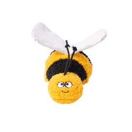 Puffy Crew Interactive Catnip Cat Plush Toy, Insect Theme, 5'', for All Breed Size Cats (Bee)