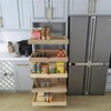 Elysian Roll-Out Wooden Drawer, 26" W × 21" D Slide-Out