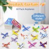 Diteryy 60 Pack Foam Airplanes for Kids Foam Airplane Paper