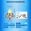 SOFOC P26S 12V 25W Halogen Lamp Yellow Motorcycle Headlight Indicator