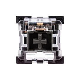 OUTEMU (Gaote) Black Switches - 20 Pack -3 pin DIY Replaceable Linear Heavy 60g Force Key Switches,Compatible with Cherry MX and Gateron, for Mechanical Keyboard