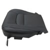 NLQR Driver Side Bottom Microfiber Leather Seat Cover Black Compatible