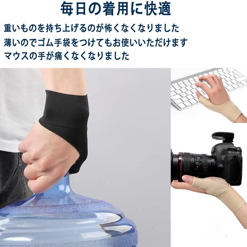 Clcyricher Wrist Support, Thumb Supporter, Injury Prevention, Joint Protection, Fixed