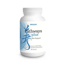 Aroga Pathways Plus Skin Support - Dietary Supplement - To Support Optimal Apoptosis and Autophagy in Your Skin