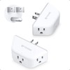 TROND Multi Plug Outlet Extender 2 Pack - Electrical Wall