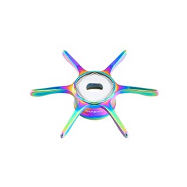 Gomexus ST-S Stardrug for Shimano Antares DC Methanium Application Bait Reel Parts, Aluminum, 0.2 oz (5.4 g), Ultra Lightweight, For Both Right and Left, Six Arms