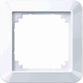 Merten 1-M frame, 1-way, Active White Glossy, 389125