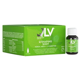 QLV Q Shaping Shot Minerals, Birch Water and L-Carnitine, Contents: 12 Shots