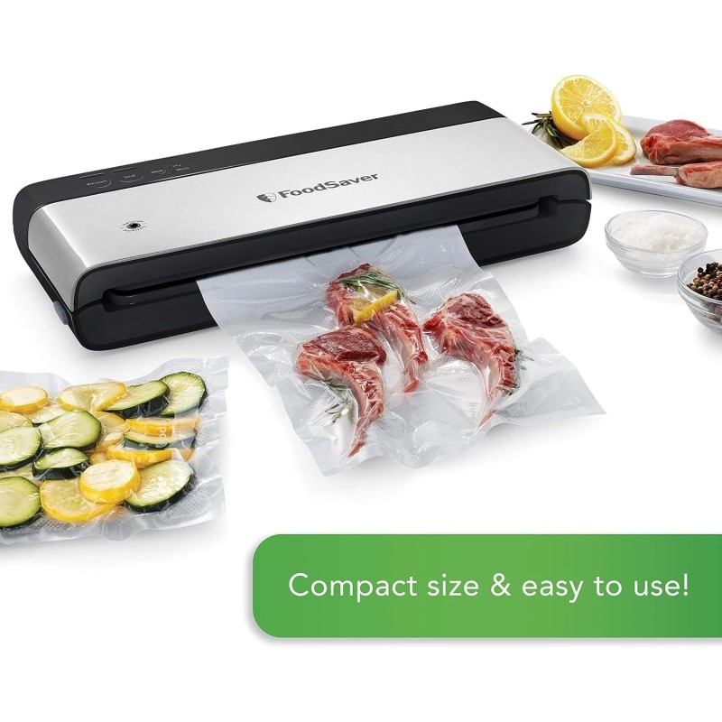 FoodSaver Vacuum Sealing Machine for Dry and Wet Fresh Foods,