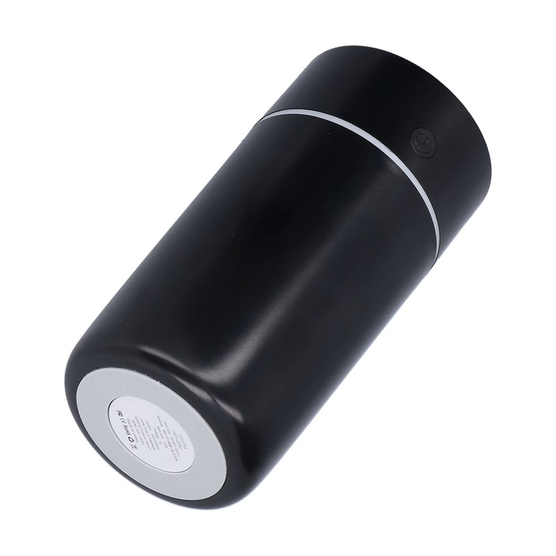 Colorful Mini Humidifier Desktop Car Air Humidifier Black USB Powered