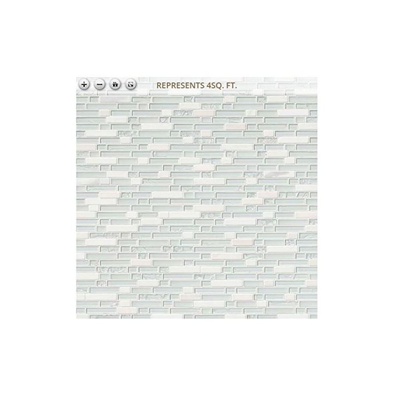 Delano Blanco 12 in. x 12 in. x 6 mm