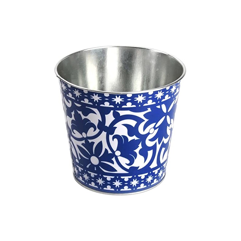 Fallen Fruits Decorative POTS ON Tray, Ideal for Herbs, Metal,