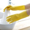 Dish washing latex household gloves