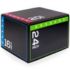 BalanceFrom 3-in-1 Foam Plyometric Jump Box for Home Gym with