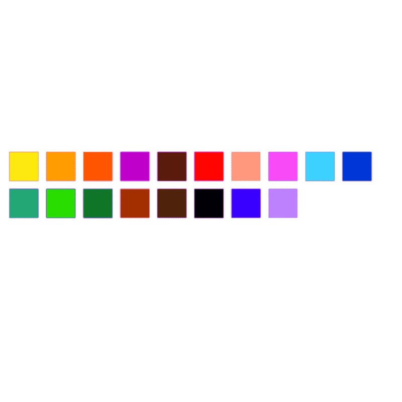 Jovi Pack of 18 Assorted Wax Crayons - 980/18