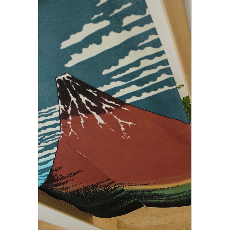 narumikk のれん 赤富士 14-215