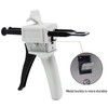 1:1 AB epoxy glue gun, dispensing gun 50ml dual ink