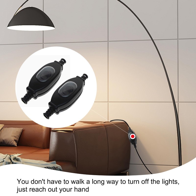 Cable Switch, 250 V, Cord Switch, Pack of 2, IP65