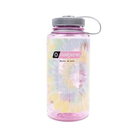 Nalgene 348824 Wide Mouth 32oz Cosmo - Tie-Dye Cosmo/Platinum