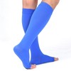 TOFLY Compression Stockings (Pair), Medical Grade Firm Support 20-30mmHg, Opaque,