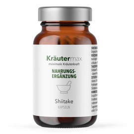 Kräutermax Shiitake Mushroom Capsules 1 x 150 Capsules