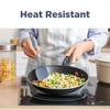 ChefAide 3 Pieces Silicone Spatula Set, Food Grade Rubber Spatula,