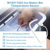 W10511923 Ice Maker Bin Temperature Sensor Compatible with Whirlpool KitchenAid