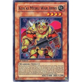 Yu-Gi-Oh! - Koa'ki Meiru War Arms (RGBT-EN081) - Raging Battle - 1st Edition - Super Rare