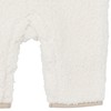 Gerber Baby Unisex Fleece Romper, Ivory, 3-6 Months