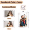 Polaroid Frame - Acrylic Picture Frame 3x4,12 Set High Transparency
