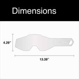 100% Standard Tear Offs 20 Pack - RC2/AC2/ST2 Compatible (2 x 7 Pack)