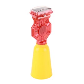 Leapiture Solar Strobe Warning Light Traffic Cone Flasher Roadblock Lamp Waterproof Auto on Off Road Supplies for Road Safety Construction Sites
