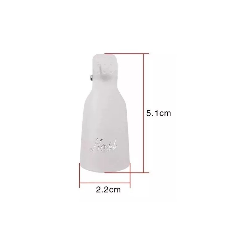 Veraly Pinzas Para Remover Acrilico Y Cualquier Sistema De Uñas